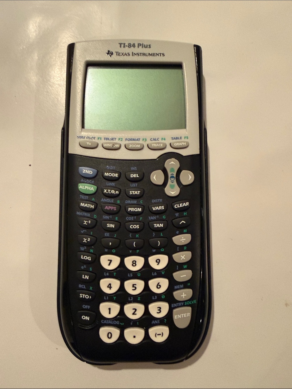 Texas Instruments TI-84 Plus Graphing Calculator in Black and White - Picture 4 of 6